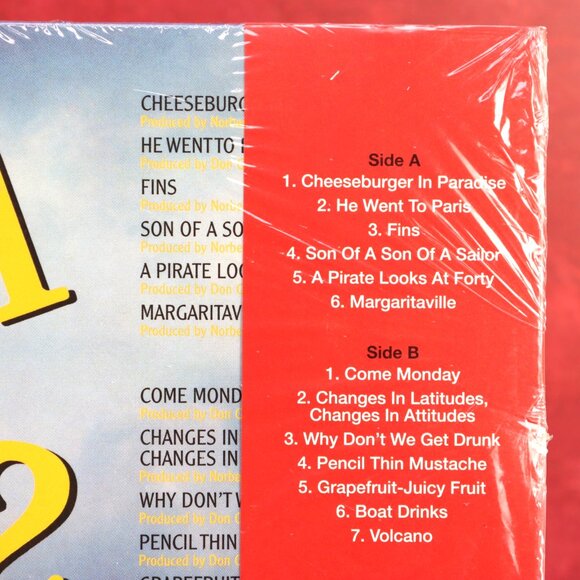 New Sealed Jimmy Buffett Greatest Hits: Songs You Know by Heart Exclusive Vinyl - Picture 5 of 7